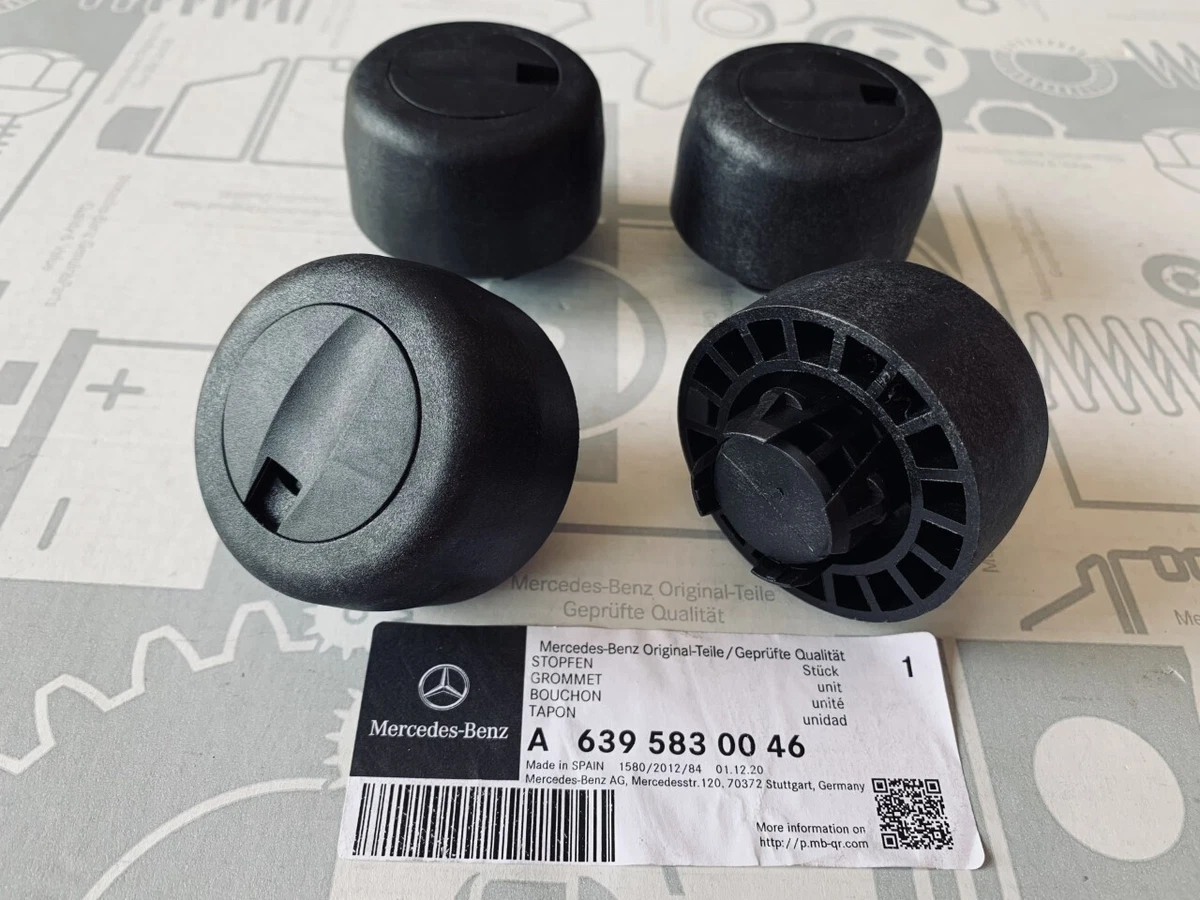 1010/ Original 4 x Mercedes-Benz Gummistopfen Wagenheber Heber