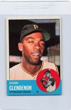 1963 Topps #477 Donn Clendenon Pirates EX/MT *DA-C3025