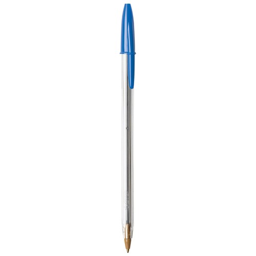BIC Cristal Xtra Smooth Ballpoint Pen, Medium Point (1.0mm), Blue, 10-Count - Picture 4 of 10