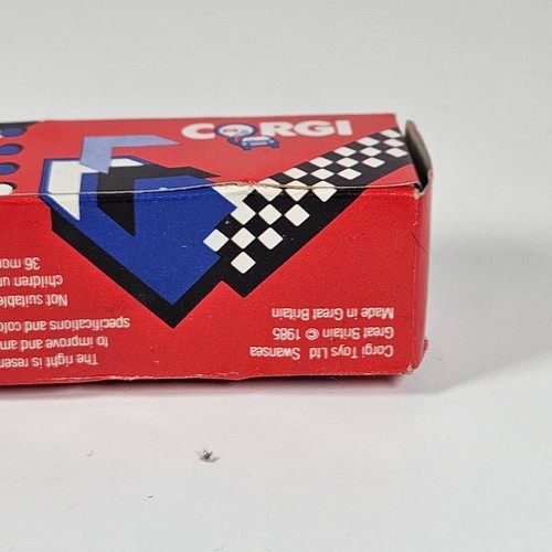 CORGI JUNIORS LAND ROVER Race Support Vehicle 1:64 Scale Excellent 1985 With Box - Picture 8 of 8