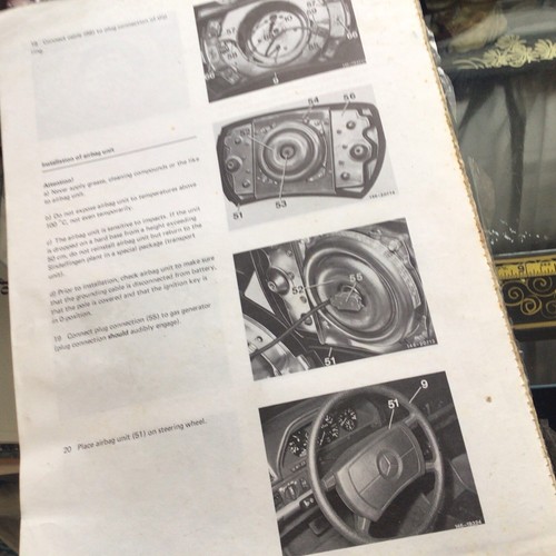 Mercedes Benz Chassis Body Service Repair Shop Manuals 1981-1993 5 Books - Bild 10 von 24