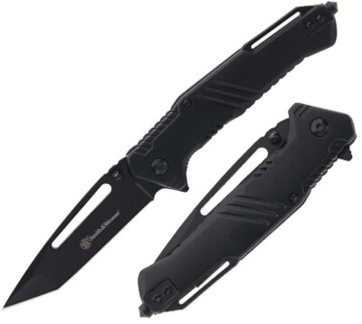 Smith & Wesson Extreme Ops Folding Knife 3.5'' Stainless Blade Aluminum Handle