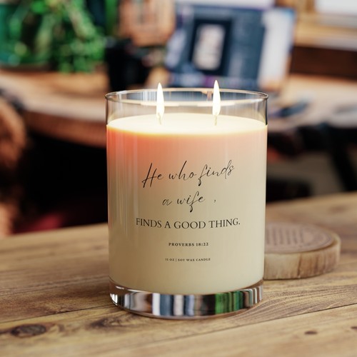 Proverbs Verse Candle, Wife Candle, Scented Candle, Christian, Gift for Wife - Picture 9 of 13
