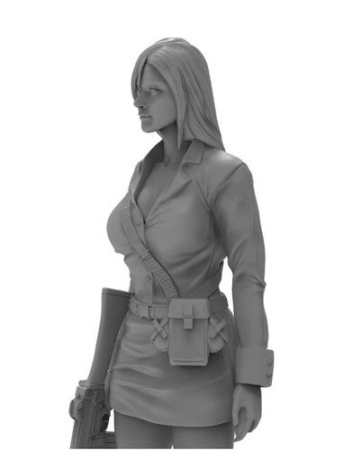 ZLPLA Genuine 1/35 Girls in Action Elsie Resin Figure Assembly Model GM-005 - Picture 8 of 11