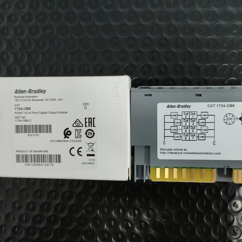 AB 1734-OB8 Ser C Point I/O 8-Point Digital Output Module 1734OB8 New Sealed TX - Picture 5 of 8
