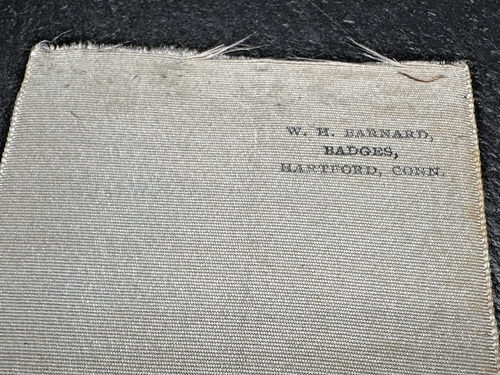 1895 REUNION HOUSE OF REPRESENTATIVES CONNECTICUT GENERAL ASSEMBLY RIBBON G150 - Picture 8 of 8