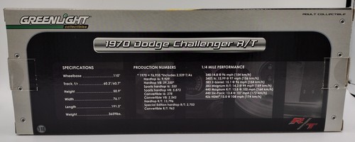 Dodge Challenger R/T 1970 convertible Greenlight 1:18 - Imagen 6 de 8