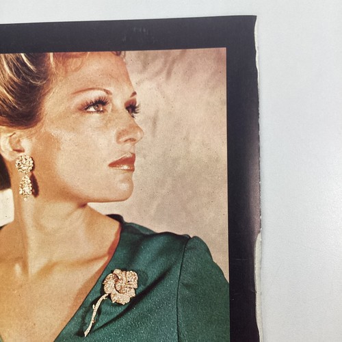Peru Fashion Print Ad Vtg 1970s VHTF Rare Jewelry Joyas Banchero - Picture 8 of 8