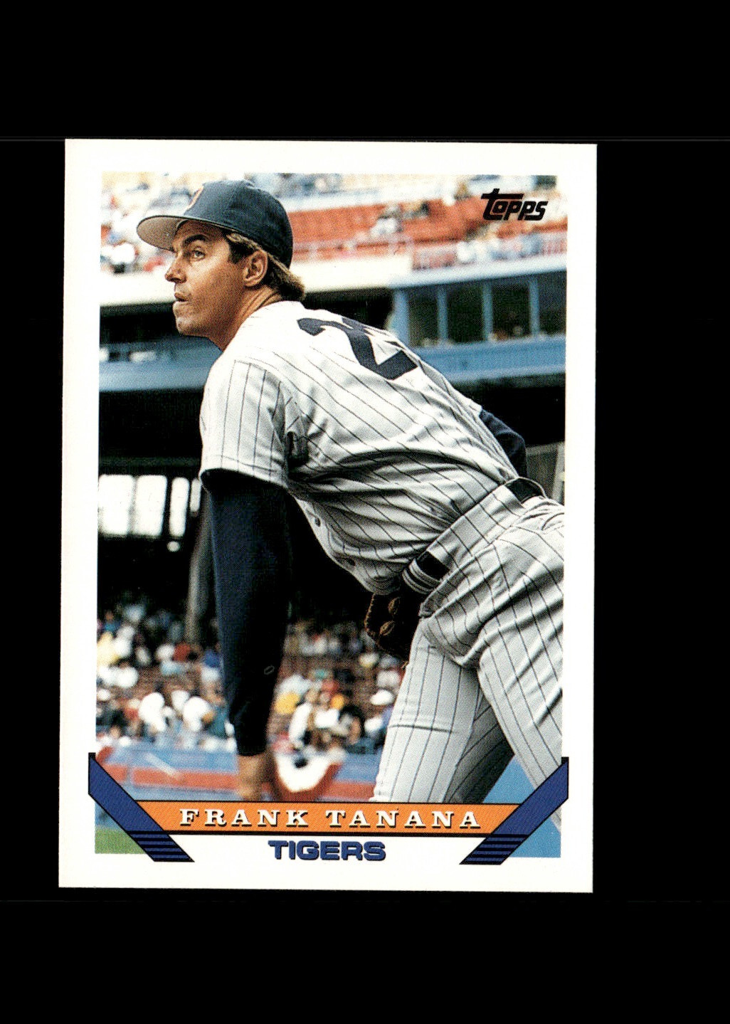 Frank Tanana : 1993 Topps MLB Baseball Card #53 : Detroit Tigers