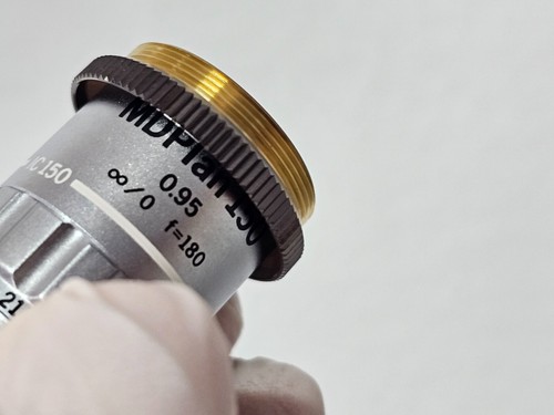 OLYMPUS MDPlan 150 0.95 ∞/0 f=180 Objective Lens - Picture 4 of 11