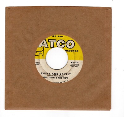 April Stevens & Nino Tempo-Sweet and Lovely (VG+)