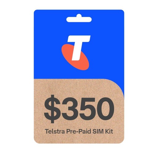 Telstra $350 Prepaid SIM Starter Kit 300GB Data Activation Exp 06/2026 - Picture 3 of 3