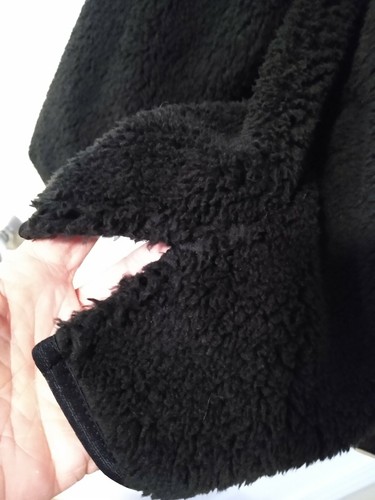 Chaps Fleece Pullover Shirt/Jacket Size M Black New $90 (T025K) - Bild 6 von 9
