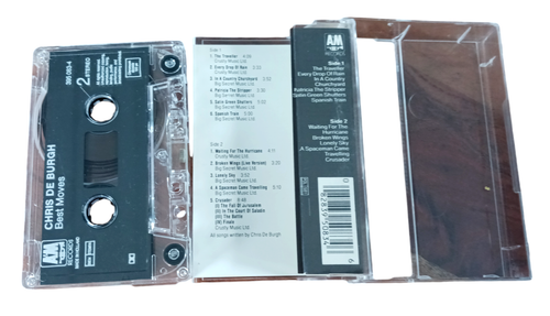 Chris De Bourgh - Best Moves Cassette Tape NEW A&M 1981 NOS - Picture 4 of 5