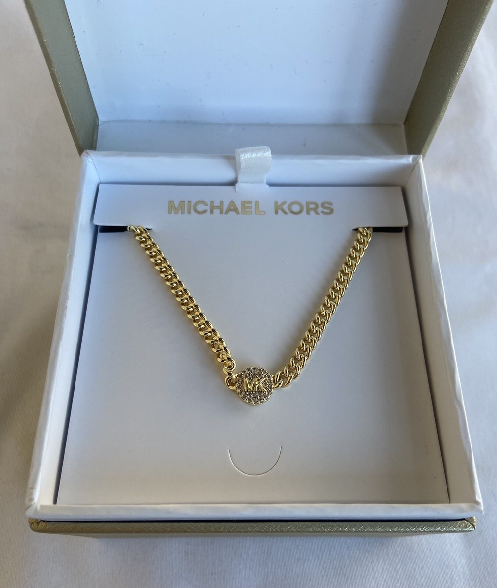 Michael kors chain necklace new arrivals