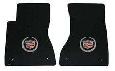 New! 2011 - 2014 Cadillac CTS Carpet Floor Mats Front Pair with Logo 