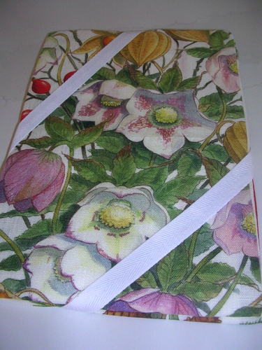 WILLIAMS SONOMA CHRISTMAS FLORAL KITCHEN TOWELS SET OF 2 ORG. COTTON ITALY NWTG - Picture 17 of 23