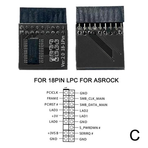 Tpm-2.0 Security Module Supports Multi-brand Motherboards 14 12 W9N5 A8T4 - Photo 13/16