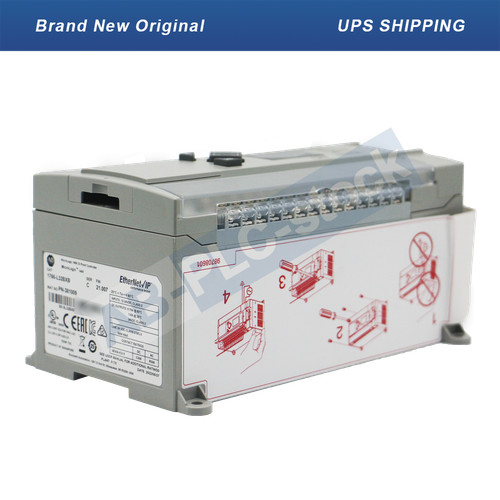 NEW AB 1766-L32AWAA MicroLogix 1400 20 digital 120V ac inputs 110/240V ac power - Picture 3 of 6