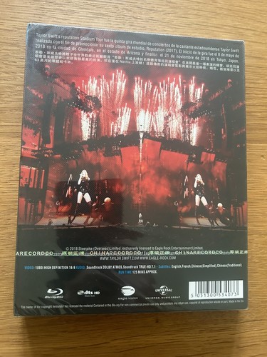 Taylor Swift Tour: Reputation Stadium Concert All Region Blu-ray NEW & SEALED - Imagen 2 de 4