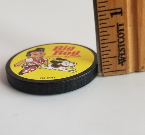 Vintage Big Boy Pog Slammer Big Boy Restaurant & Bäckerei F95-6976A - Bild 4 von 4