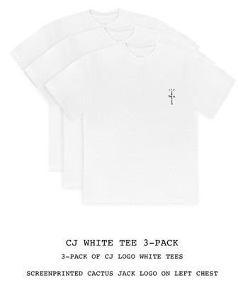 white tee cactus jack