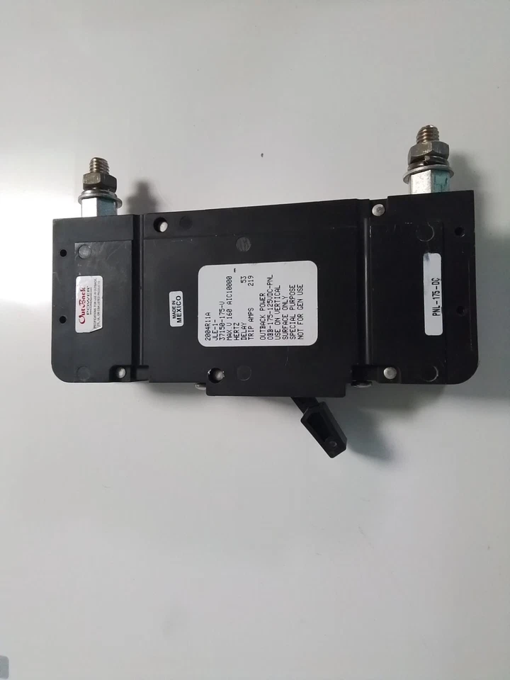 Outback Power Circuit Breakers & Outback Power Panel mounted circuit breakers