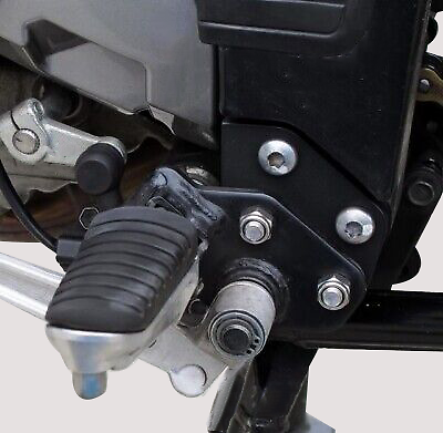Lowered Footpeg Kit Brackets Aluminium New Fits FOR SUZUKI DR650SE 1996-2023 - Picture 3 of 11