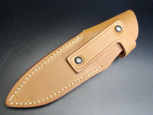 OLIVETTO/MANIAGO VTG Hunting Knife No.491 STAG Handle Made In Italy UNUSED COND - Picture 20 of 24