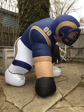 NFL Los Angeles Rams Apparel Inflatable Yard Bubba Football Player Apparel Gear