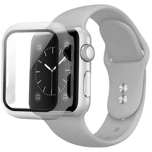 For Apple Watch iWatch 8 7 6 SE 5 4 3 Silicone Watch Strap Band+Case Cover 41/45 - Picture 28 of 37