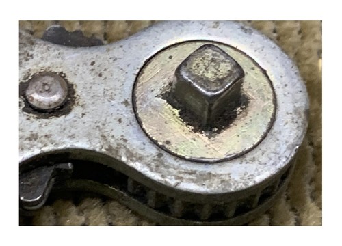 VINTAGE 8.5" TRANS BAND ADJ 1/4 DRIVE 10FT. LB FIXED TORQUE WRENCH T71P-77370-H - Picture 6 of 8