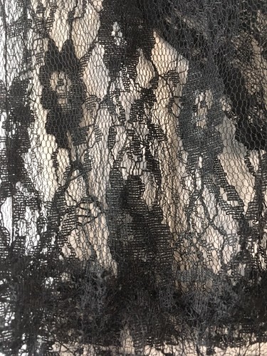 Leg Avenue Black Lace Gloves Fingerless Victorian Style NIP One Size G1205 - 第 4/9 張圖片