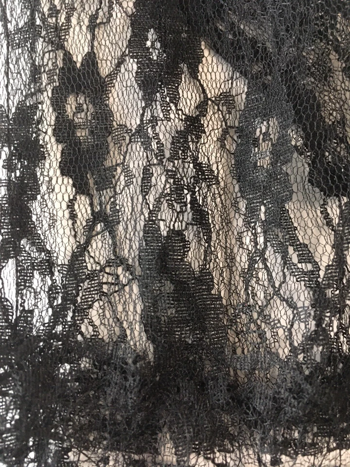 Leg Avenue Black Lace Gloves Fingerless Victorian Style NIP One Size G1205 - Image 4 of 4