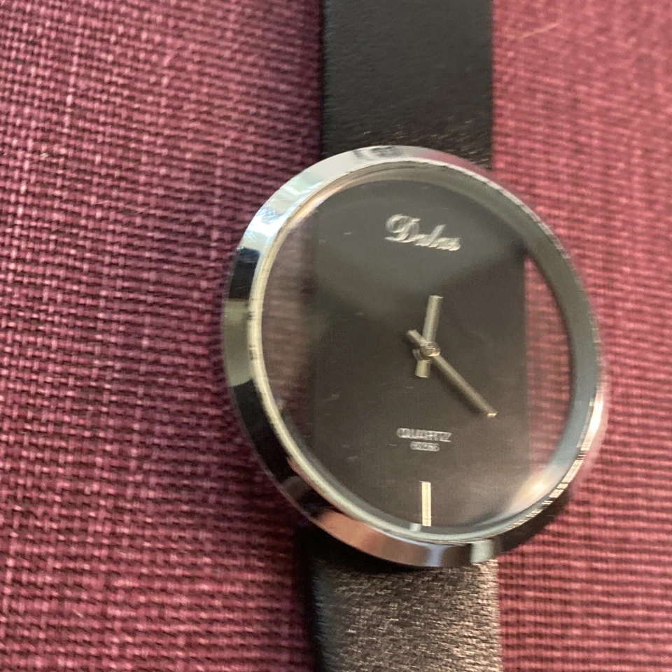 Reloj Cinta DALAS DESIGN Ref 6256—Necesita Batería. Negro Foto 3 de 4