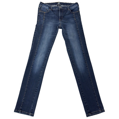 Lois Pants Womens 30 Blue Jeans Denim Skinny Leg Stretch Pockets Ladies 30x30