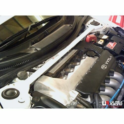 PARA TOYOTA CELICA GT T230 1.8 2000-2006 2005 SOPORTE BARRA DE PUNTAL RÍGIDA DELANTERA 2 PUNTOS - Imagen 1 de 12