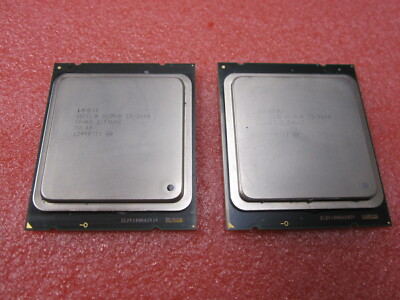 Matched Pair Intel SR0KR Xeon E5-2640 2.5GHz 6-Core 15MB Cache LGA2011 Processor