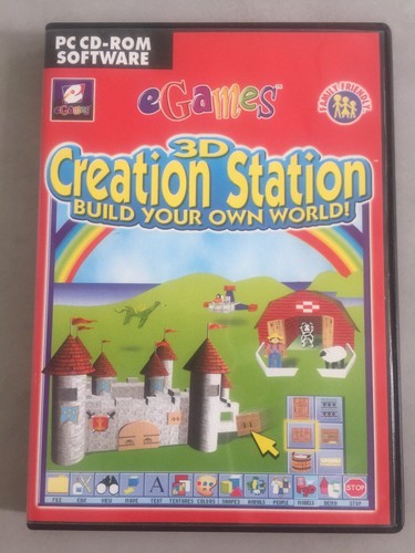 E Games QTY 2 3D Creation Station - Boinggers PC CD ROMs Early Learning Toys - Photo 3/8