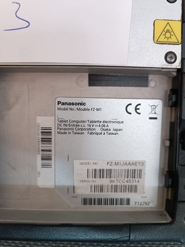 Panasonic Toughpad FZ-M1 i5-7Y57, 4 GB DDR3, 128 GB, portátil #03 - Imagen 8 de 9