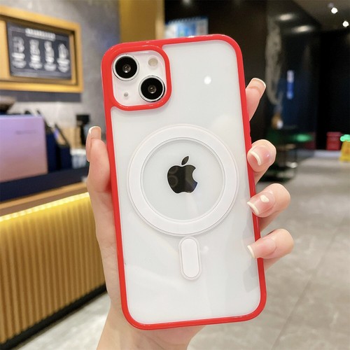 Mag Safe Magnetic Clear Slim Phone Case For iPhone 14 Pro Max 13 12 11 XS XR 8 7 - Picture 17 of 28