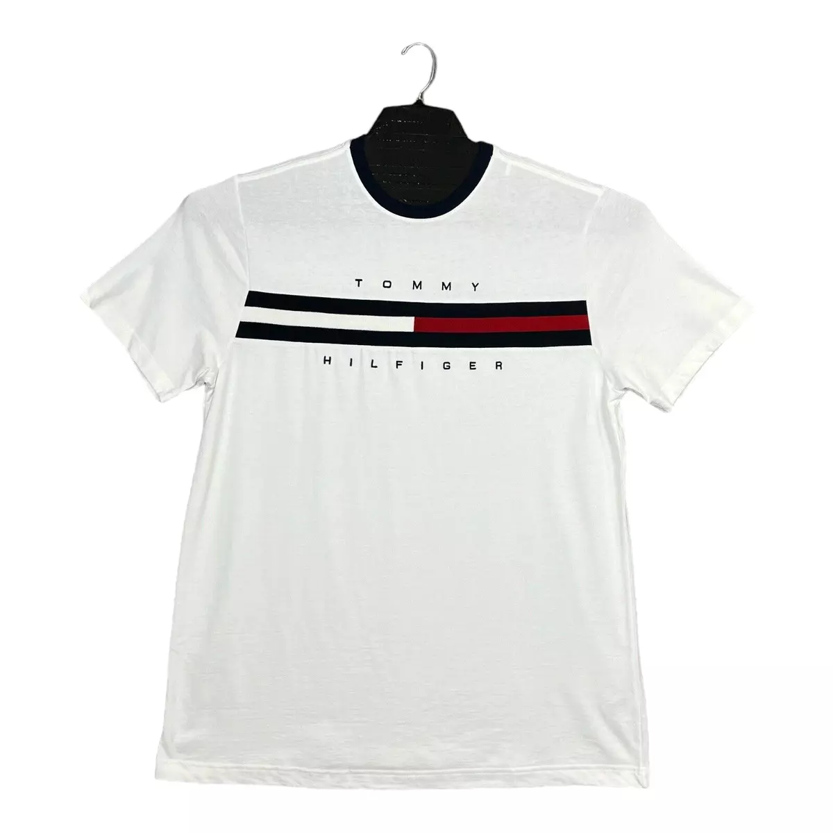 Signature Flag Stripe Logo T-Shirt