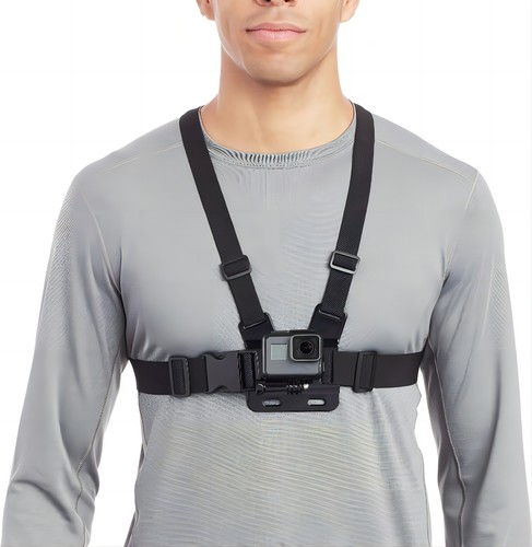 Brustgurt Halterung Gurt Body Mount Verstellbarer Gürtel für GoPro Kamera Hero 8 9 7 - Bild 2 von 8