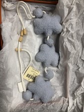 Hermes Herpluch Bear Swarovski Bleau Celeste Baby Mobile
