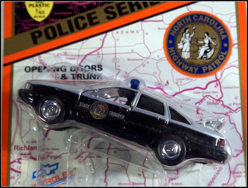1996 Road Champs Police Series West Virgina State Police Car Chevy 1:43 #Z530 - Picture 7 of 10
