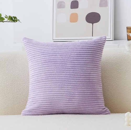 Cushion Covers Plain Corduroy Cord Jumbo Super Soft 16x16" / 40x40cm Pillow Case - Picture 159 of 183