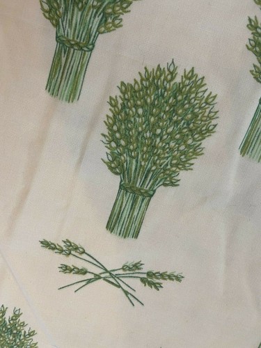 Heartland Stroheim & Romann 8.5 yds + cotton fabric sheaves of wheat - Picture 4 of 8