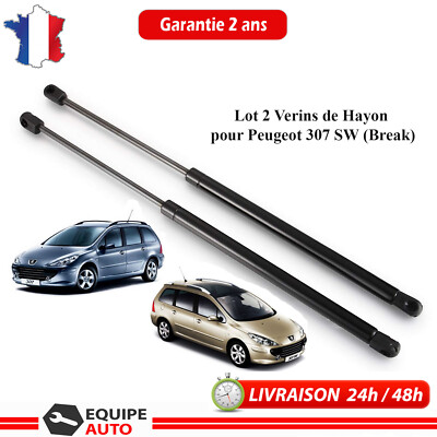 1x Verin de coffre Peugeot 307 sw break