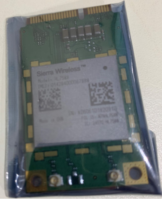 Sierra Wireless Airprime HL7588 4G LTE miniPCI express accessory board