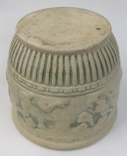 Antique Weller Art Pottery Fairfield Cherubs 6.5" Jardiniere Flower Pot Planter - Picture 4 of 4
